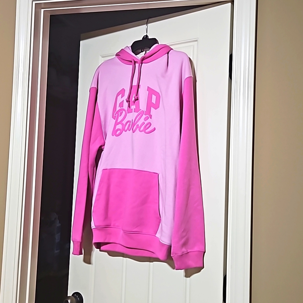 Women Gap Barbie Hoodie Sweatshirt